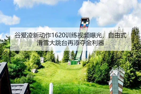 谷爱凌新动作1620训练视频曝光，自由式滑雪大跳台再添夺金利器